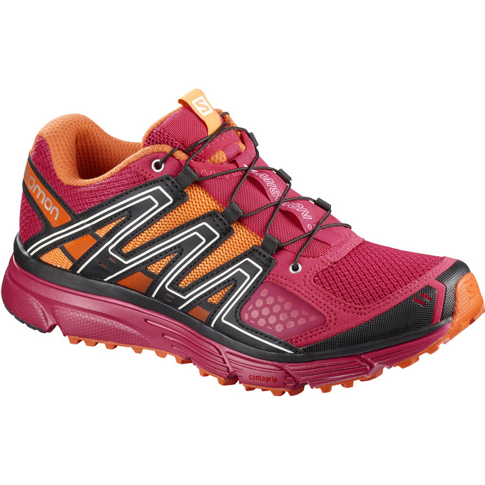 Zapatillas Trail Running Salomon Mujer Rosas - Salomon Argentina X-MISSION 3 W ,158906-LHF